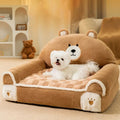 Cozy Winter Pet Bed for Small Dogs and Cats-My Little Pet