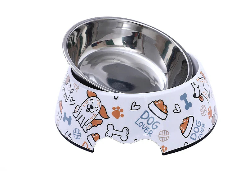Stainless Steel Pet Bowl for Cats and Dogs-My Little Pet