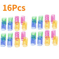 Colorful Plastic Spiral Spring Cat Toys - Interactive Bouncing Pet Play Accessories-My Little Pet