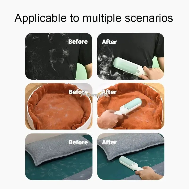 Efficient Self-Cleaning Pet Hair Remover Roller-My Little Pet