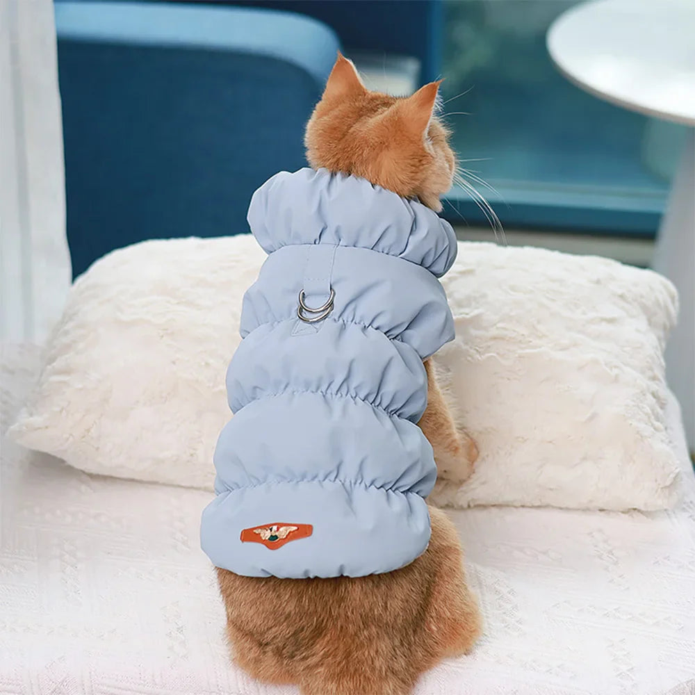 Cozy Winter Pet Jacket for Small to Medium Dogs and Cats-My Little Pet