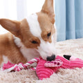 Cute and Durable Plush Squeaky Dog Toys in Animal Shapes-My Little Pet
