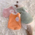 Warm Faux Rabbit Fur Pet Vest for Cats and Dogs-My Little Pet