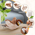 Interactive Chirping Bird Cat Toy with Rechargeable Catnip - Indoor Use-My Little Pet