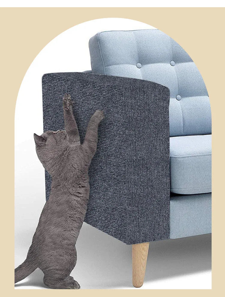 Cat Scratcher Sofa Protector with Self-Adhesive Carpet-My Little Pet