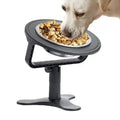 Adjustable Height Pet Feeder with Stainless Steel Bowls-My Little Pet