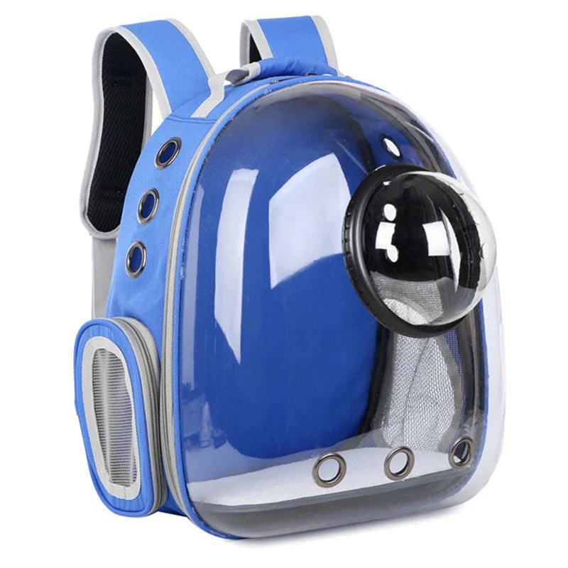 Transparent Bubble Cat Backpack - Portable Breathable Pet Travel Carrier-My Little Pet