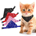 Adjustable Cat Bandana Collar – Stylish Necktie for Pets-My Little Pet