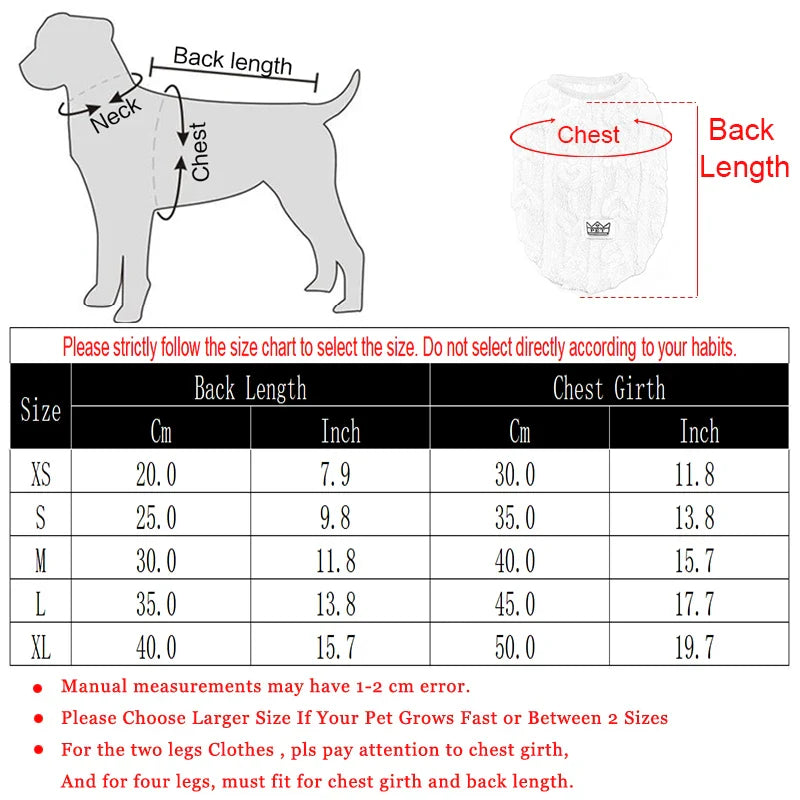 Cozy Autumn/Winter Fleece Vest for Small Pets-My Little Pet