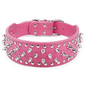Adjustable Spiked Dog Collar for Small to Medium Dogs - Anti-Bite, Studded Design-My Little Pet