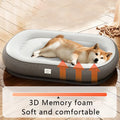 Cozy Memory Foam Pet Bed for Dogs and Cats-My Little Pet