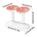 Adjustable Height Dual Bowl Set for Pets-My Little Pet