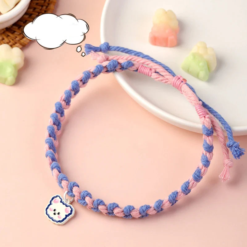 Adjustable Cat Collar with Cute Bear Pendant-My Little Pet