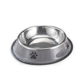Stainless Steel Pet Bowls with Non-Slip Base – Multiple Sizes - My Little Pet