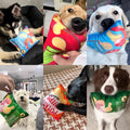 Crunchy Crisps Plush Dog Toys with Squeaker for Small to Medium Pets-My Little Pet