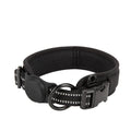 Adjustable Reflective Nylon Dog Collar with AirTag Holder-My Little Pet