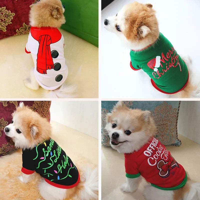 Festive Dog Apparel for Small to Medium Breeds-My Little Pet