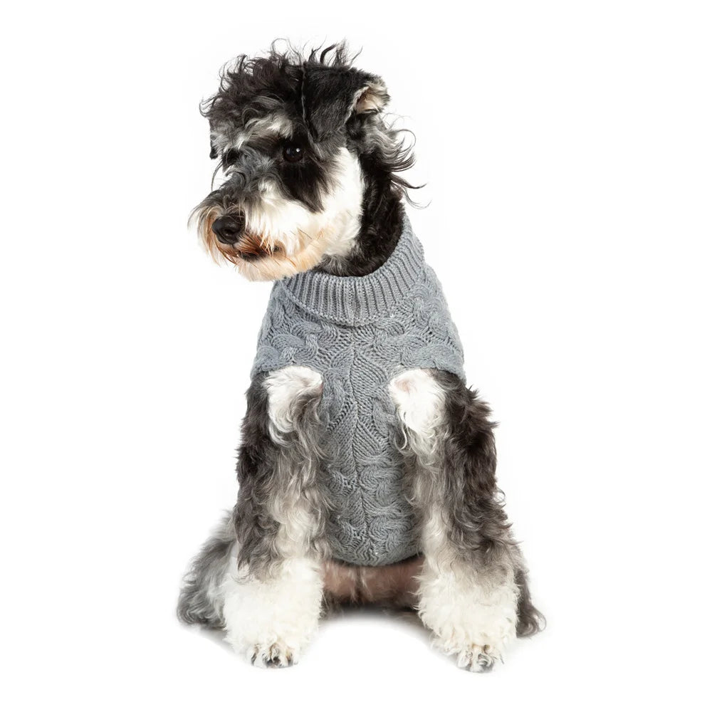 Classic Winter Sweater for Small Dogs - Warm Knit Pullover for Chihuahua, Yorkshire, Schnauzer-My Little Pet