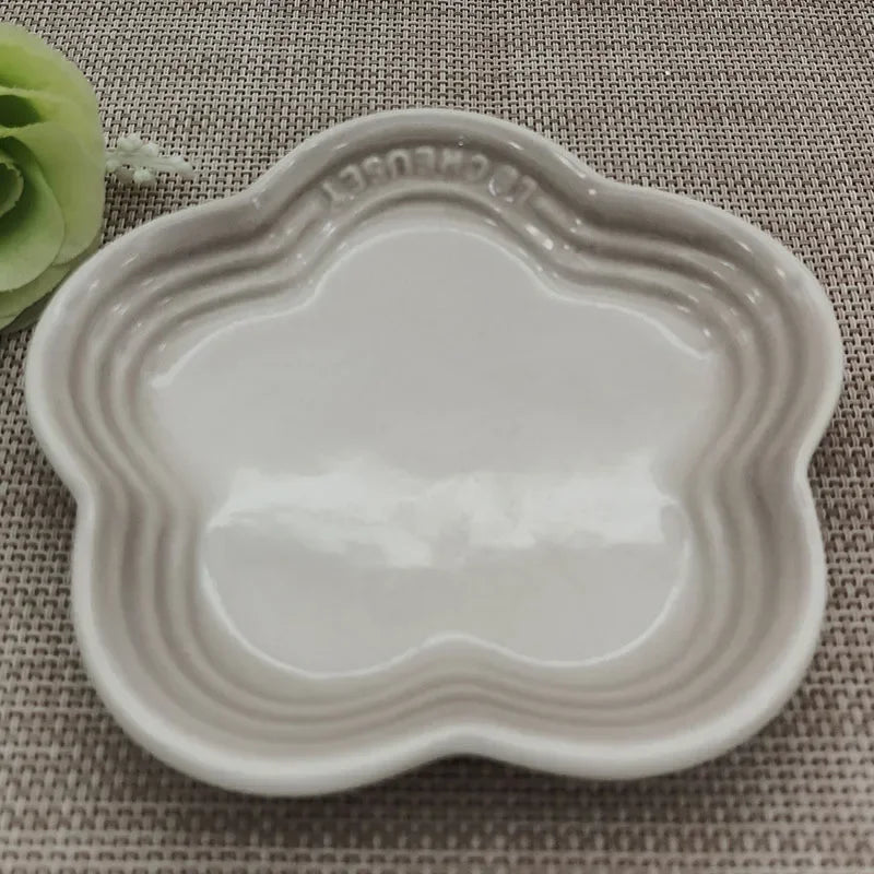 Elevated Ceramic Cat Food Bowl - Anti-Vomiting Whisker-Friendly Design-My Little Pet