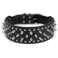 Adjustable Spiked Dog Collar for Small to Medium Dogs - Anti-Bite, Studded Design-My Little Pet