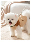 Cozy Brown Pet Jacket for Dogs - Autumn & Winter Wear-My Little Pet