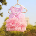 Charming Tulle Suspender Skirt for Dogs-My Little Pet