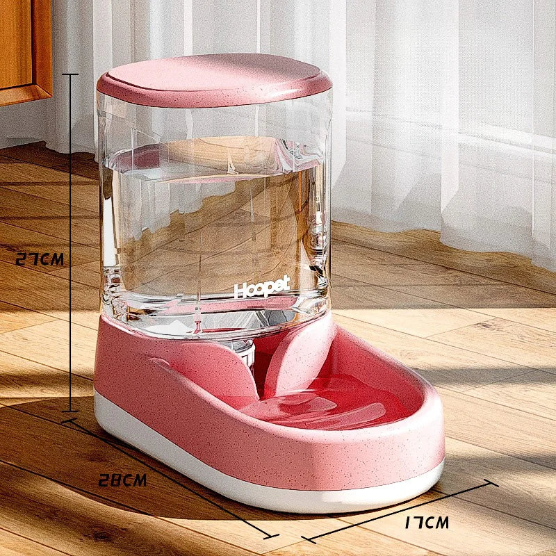 Automatic Pet Feeder and Drinker for Dogs and Cats - Large Capacity-My Little Pet