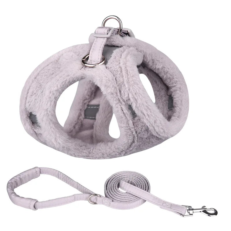 Deluxe Winter Harness and Leash Set for Small Pets-My Little Pet