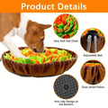 Foldable Felt Snuffle Mat for Dogs - Interactive Slow Feeding Training Toy-My Little Pet
