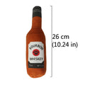 Interactive Dog Toys - Champagne, Wine, Whisky Bottle-Shaped Plush Toys-My Little Pet