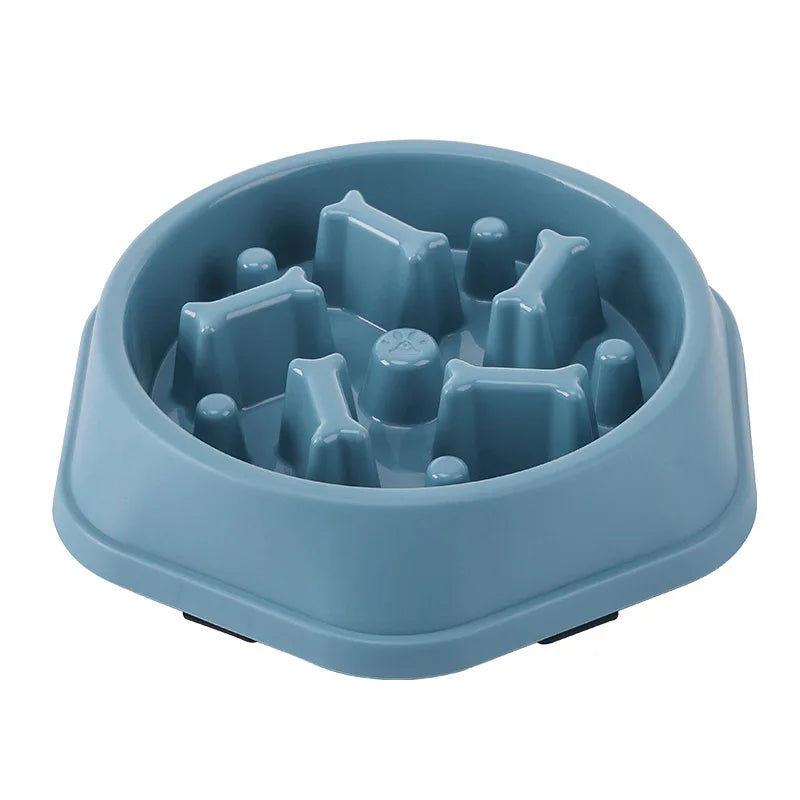 Anti-Choking Slow Feeder Bowl for Cats and Dogs – Healthy, Non-Slip Food Dish in Multiple Colors - My Little Pet