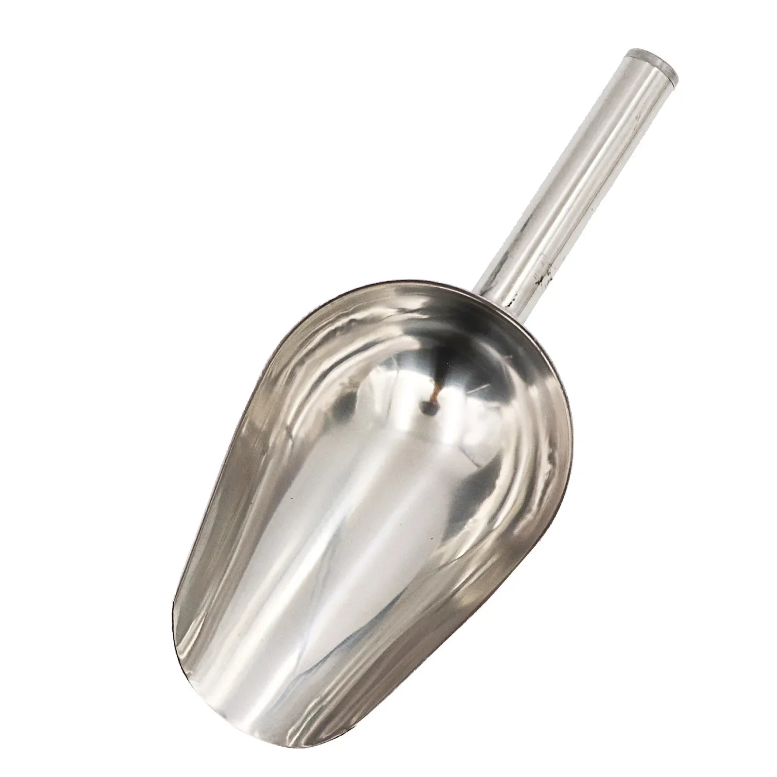 Stainless Steel Pet Food Scoop - Dual Material Design for Versatility-My Little Pet