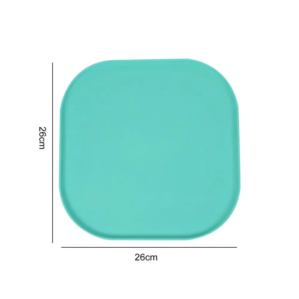 Silicone Waterproof Pet Feeding Mat with Anti-Spill Edges-My Little Pet