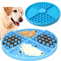Silicone Licking Mat for Pets with Suction Cups - Slow Feeder for Anxiety Relief-My Little Pet