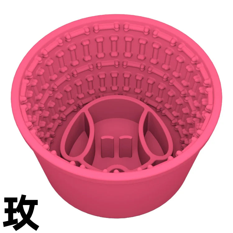 Silicone Slow Feeder for Pets - Anti-Choke Licking Pad for Cats and Dogs-My Little Pet