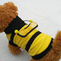 Cute Bee-Themed Fleece Hoodie for Pets-My Little Pet