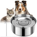 Premium Stainless Steel Anti-Splash Water Bowl for Pets-My Little Pet