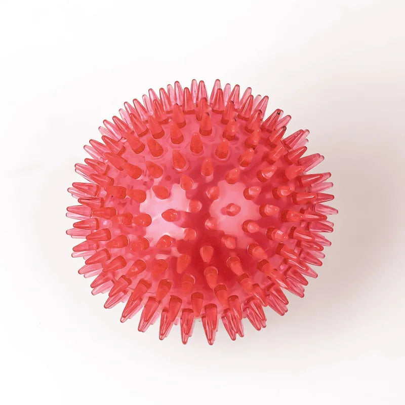 Durable Dog Chew Ball with Teeth Cleaning Features-My Little Pet