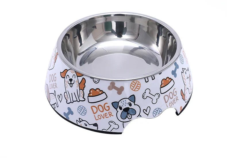Stainless Steel Pet Bowl for Cats and Dogs-My Little Pet