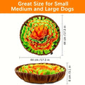 Foldable Felt Snuffle Mat for Dogs - Interactive Slow Feeding Training Toy-My Little Pet