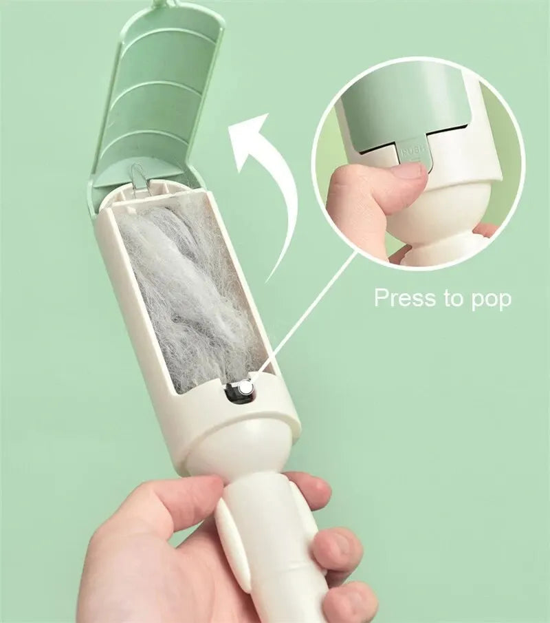 Efficient Self-Cleaning Pet Hair Remover Roller-My Little Pet