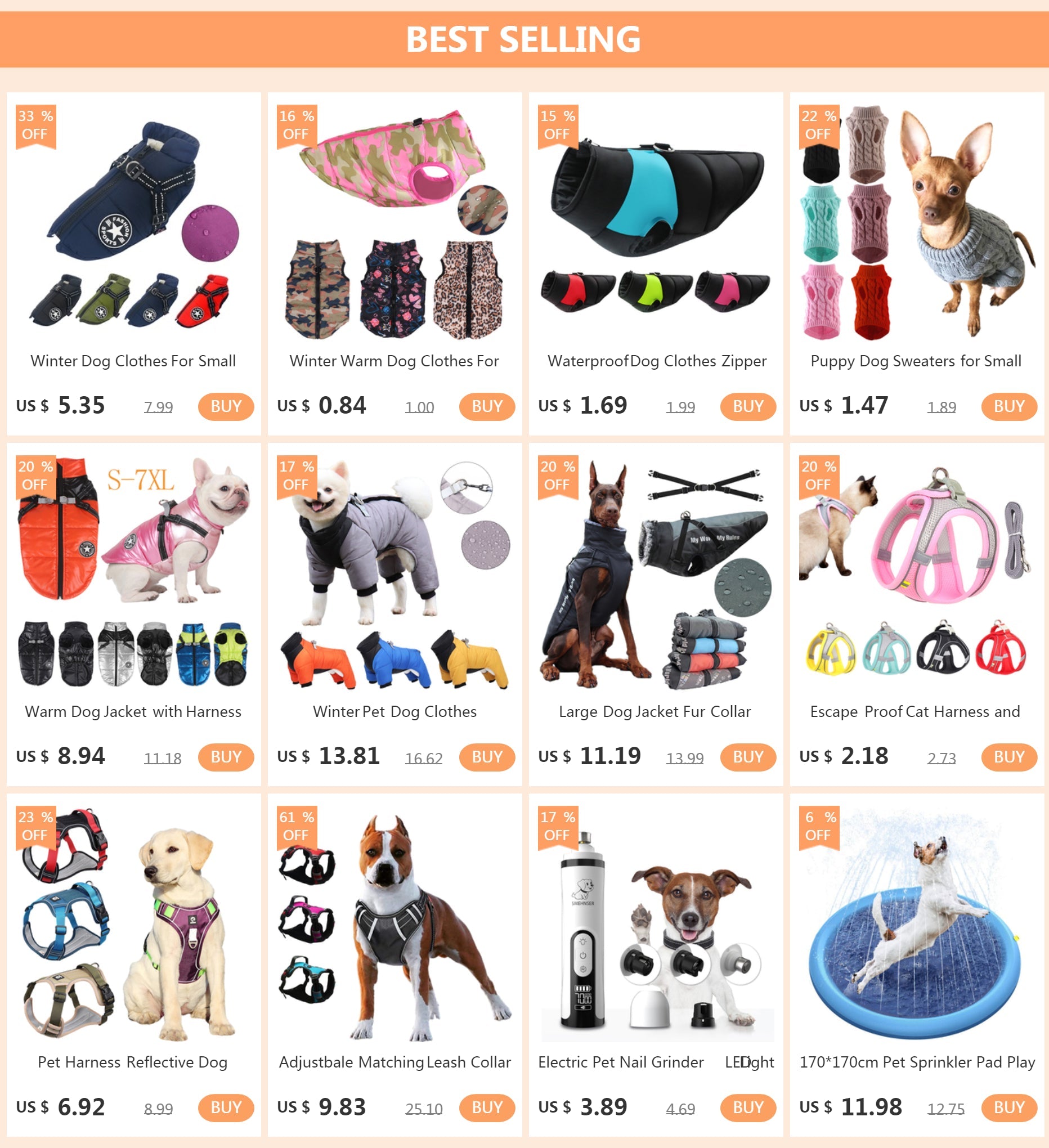 Classic Knit Sweater for Small to Medium Dogs-My Little Pet