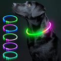 Rechargeable LED Dog Collar - Adjustable, Luminous Safety Collar for Pets-My Little Pet