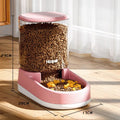 Automatic Pet Feeder and Drinker for Dogs and Cats - Large Capacity-My Little Pet