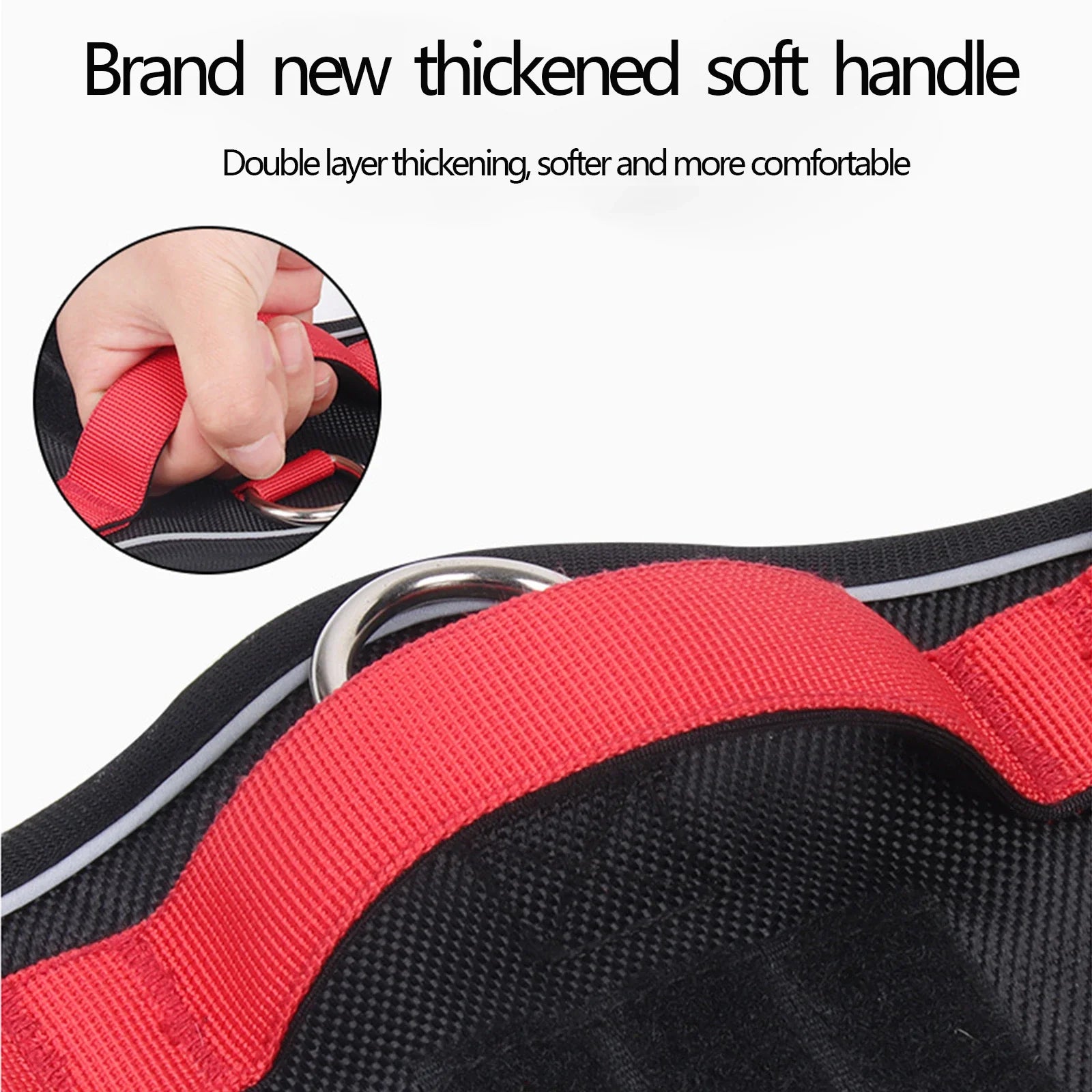 Reflective Tactical Dog Harness for Medium and Large Dogs – Waterproof Oxford Cloth Vest with Adjustable Straps - My Little Pet