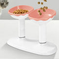 Adjustable Height Dual Bowl Set for Pets-My Little Pet