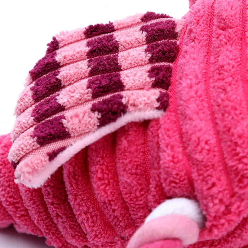 Cute and Durable Plush Squeaky Dog Toys in Animal Shapes-My Little Pet