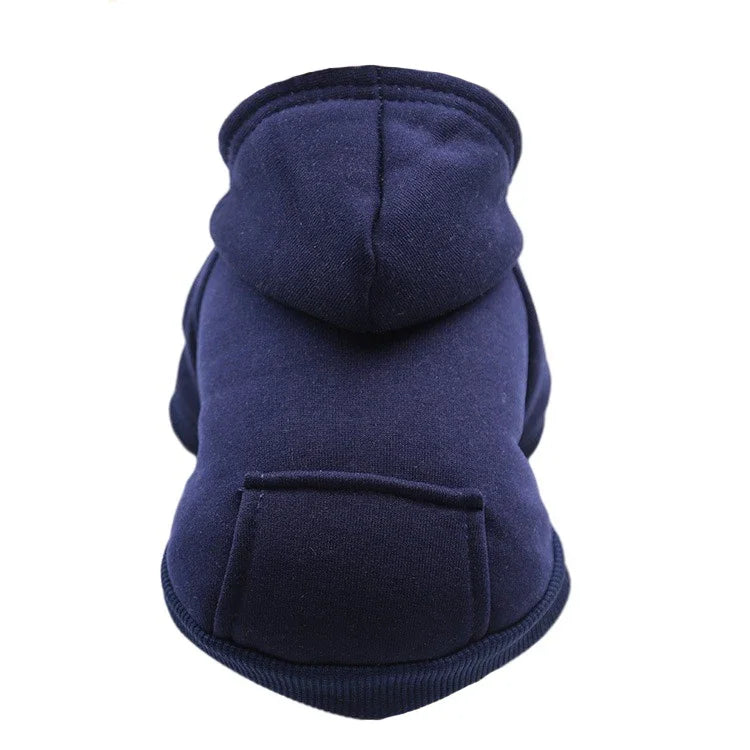 Cozy Fleece Hooded Sweatshirt for Dogs-My Little Pet