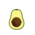 Avocado-Shaped Catnip Toy with Wooden Features for Dental Health-My Little Pet