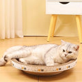 Cat Scratch Bowl Toy - Durable Corrugated Cardboard Scratcher-My Little Pet